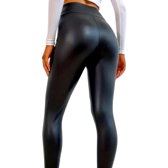 NWT Faux High Waisted Skinny leggings. Soft and Smooth - Picture 5 of 7